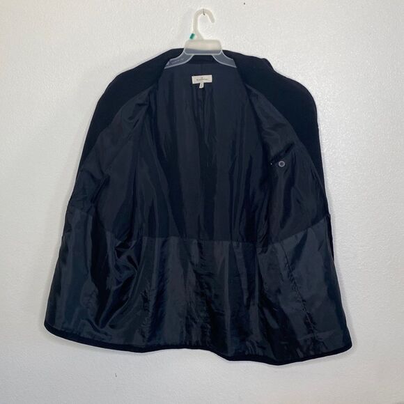 ERMENEGILDO ZEGNA Men’s 100% Cashmere Black Short Coat/Jacket Size 56 Italy - Picture 6 of 6